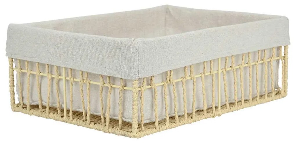 Καλάθι Αποθήκευσης (36x27x13) Estia Nest Μπεζ 02-28008