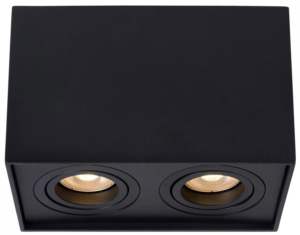 Φωτιστικό Οροφής Lucide 22953-02-30 TUBE Μαύρο Ματ (Black Mat)