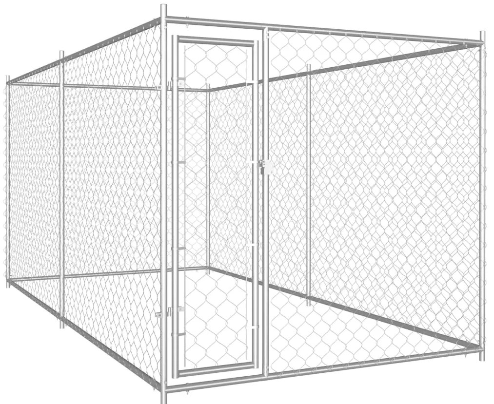 Κλουβί Σκύλου Εξωτερικού Χώρου 382 x 192 x 185 εκ.