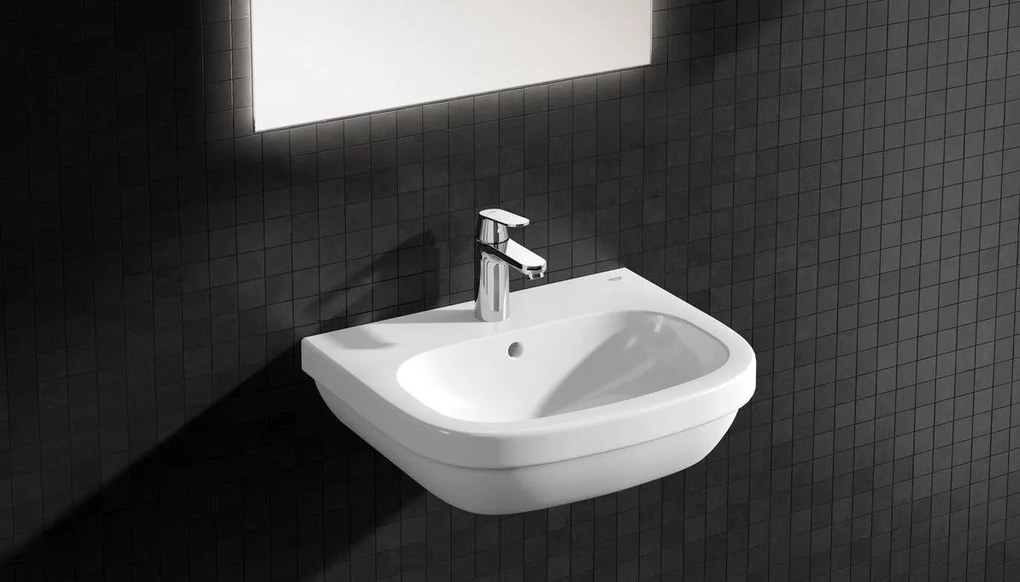 Νιπτήρας Euro Ceramic Grohe-Μήκος 55 εκ.