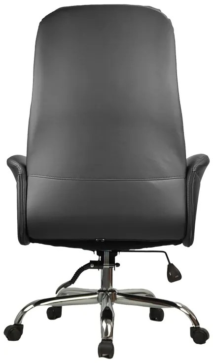 Καρέκλα γραφείου διευθυντή Derjio pakoworld pu σε μαύρη απόχρωση 68x66x115εκ
