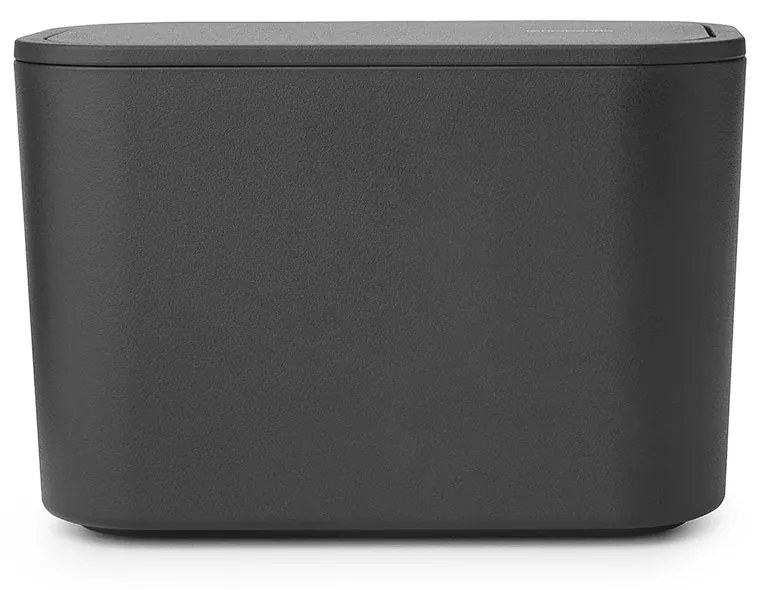 Brabantia 1005688 Πλαστικό Καλαθάκι Μπάνιου MindSet Dark Grey