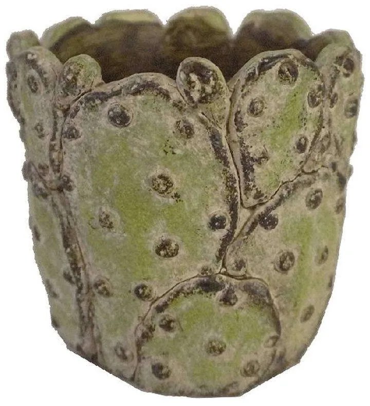 Κασπώ Κάκτος JOE220  14x12cm Green Espiel Cement