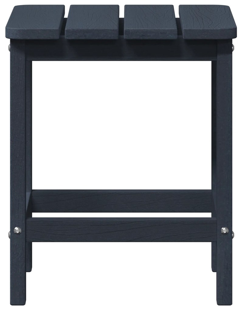 vidaXL Τραπέζι Adirondack Ναυτικό Μπλε 38x38x46 εκ. HDPE