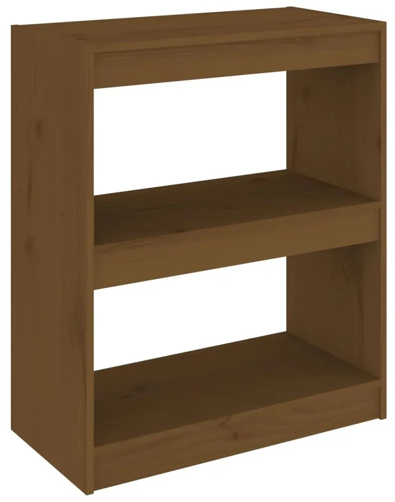 vidaXL Βιβλιοθήκη/Διαχωριστικό Χώρου Μελί 60x30x71,5 εκ. Ξύλο Πεύκου