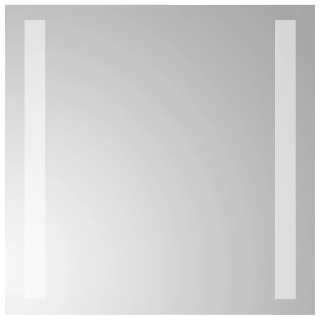 vidaXL Καθρέφτης Μπάνιου με LED 30x30 εκ.