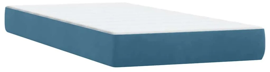 ΚΡΕΒΑΤΙ BOXSPRING ΜΕ ΣΤΡΩΜΑ ΣΚΟΥΡΟ ΜΠΛΕ 80X220 ΕΚ. ΒΕΛΟΥΔΙΝΟ 3315949