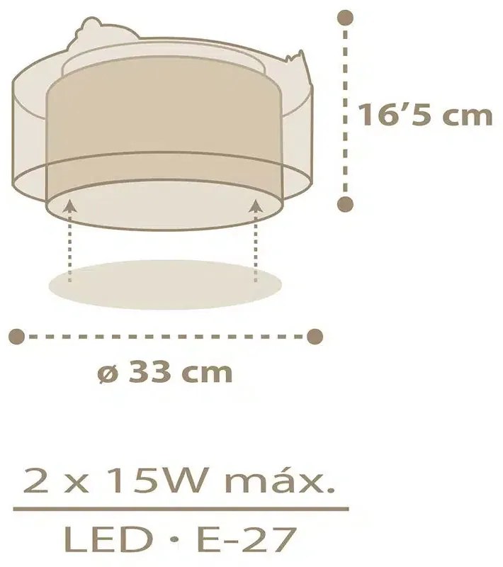 Πλαφονιέρα Ango Baby Chick