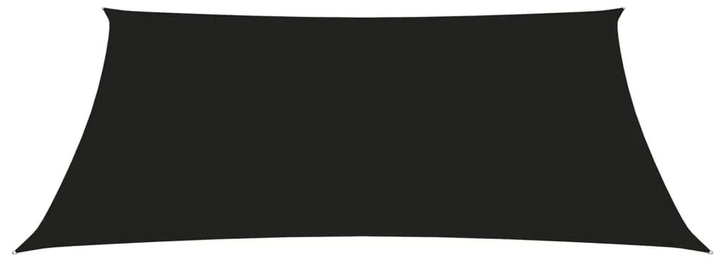 Πανί Σκίασης Τρίγωνο Μαύρο 3/5x4 μ. από Ύφασμα Oxford - Μαύρο