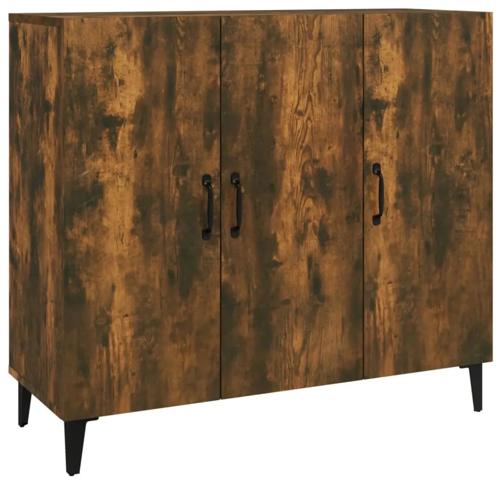vidaXL Ντουλάπι Καπνιστή Δρυς 90x34x80 εκ. Επεξεργασμένο Ξύλο