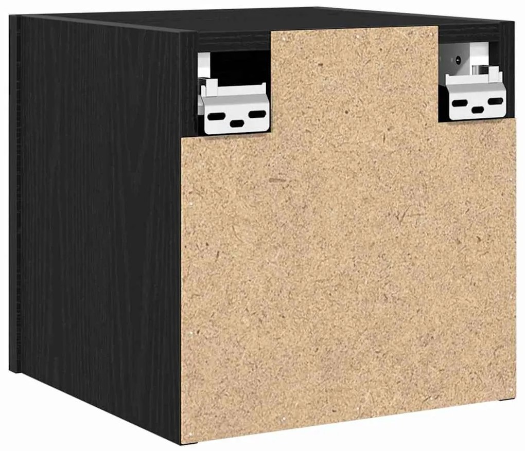 vidaXL Ντουλάπι TV Μαύρο 30.5 x 30 x 30 εκ. Επεξεργασμένο ξύλο