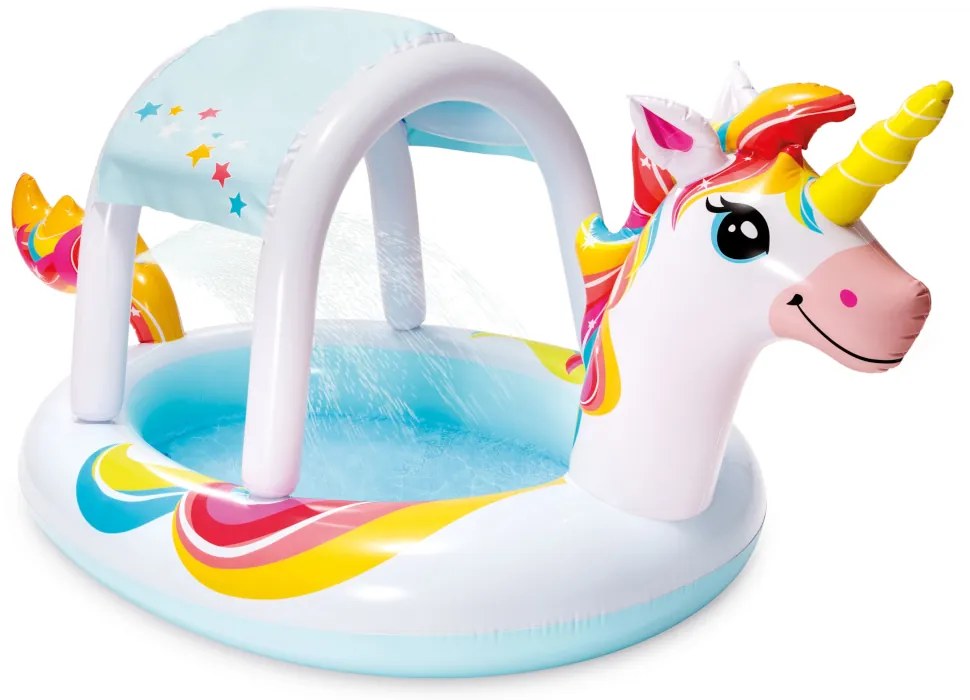 Πισίνα Φουσκωτή Intex Unicorn Spray Pool 254x132cm 58435