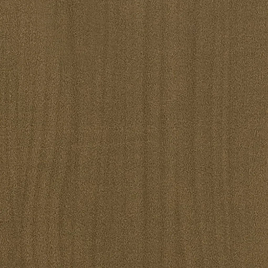 vidaXL Τραπεζάκι Σαλονιού Καφέ Μελί 50x50x33,5 εκ. Μασίφ Ξύλο Πεύκου