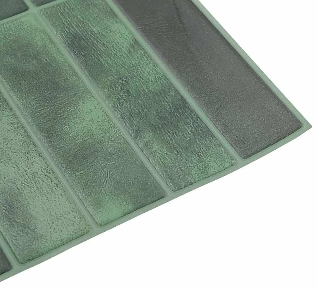 vidaXL Ορθογώνιο Πλακάκι 20 pcs Σκούρο Πράσινο 29 x 23 x 0,08 εκ