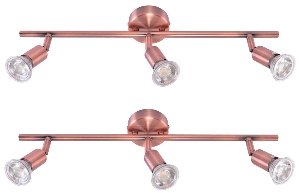 SE 140-C3 (x2) Saba Packet Copper adjustable spotlight+