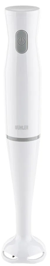 Muhler MB-213 Ραβδομπλέντερ με Πλαστική Ράβδο 200W Λευκό