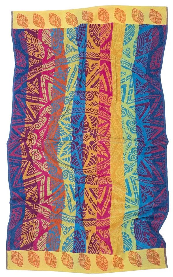 Πετσέτα Θαλάσσης Βελουτέ 241 Multi Viopros Θαλάσσης 100% Cotton