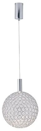 ΦΩΤΙΣΤΙΚΟ ΜΟΝΟΦΩΤΟ ΜΕΤΑΛΛO ΟΒΑΛ  LED 6,3W 3000K 648lm Φ20x1588mm AΣΗΜΙ ARTE ILLUMINA PERFORATO Eurolamp 144-15069