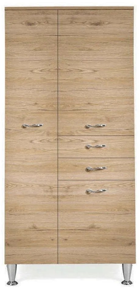 Στήλη Μπάνιου Sabrina 60x34x156cm Oak Bluelife Mdf