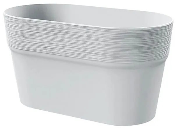 Ζαρντινιέρα (27.5x14.5x14.8) Marhome Furu Λευκό 09-DFA275-S449