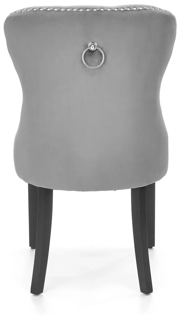 MIYA chair black/grey DIOMMI V-CH-MIYA-KR-POPIEL