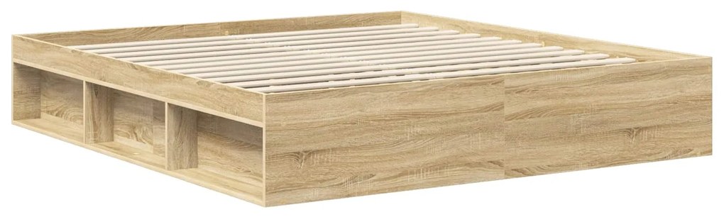 vidaXL Σκελετός Κρεβατιού Σονόμα 180 x 200 cm Στερεά ξυλεία πεύκου