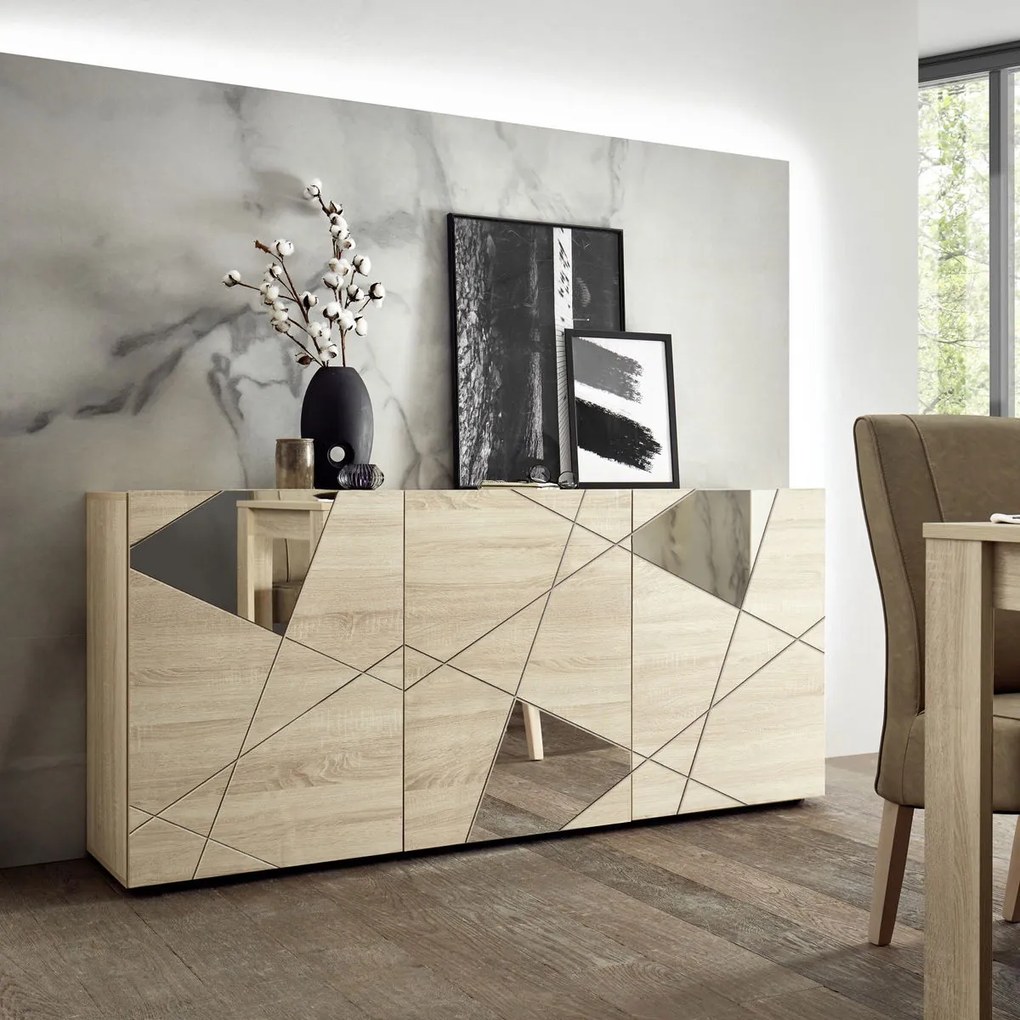 Vito Μπουφές Λευκός 181x42x84