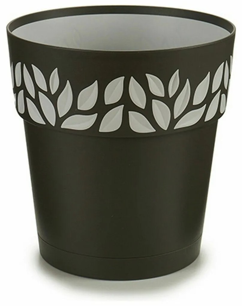 Αυτοποτιστικη Γλάστρα Stefanplast Cloe Ανθρακί Πλαστική ύλη 19 x 19 x 19 cm (12 Μονάδες)