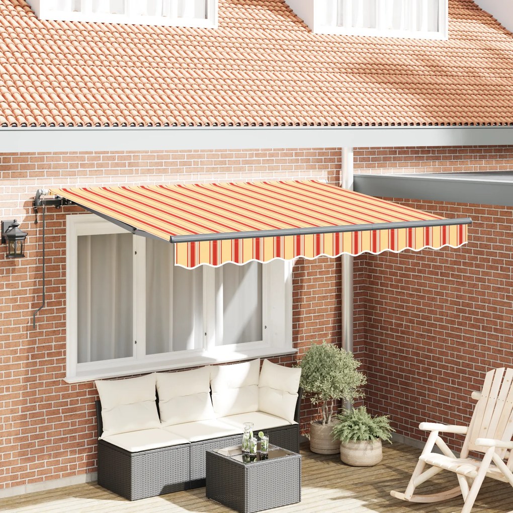 vidaXL Σκηνίτσα Αναδιπλούμενη Πολύχρωμο 350 x 200 cm