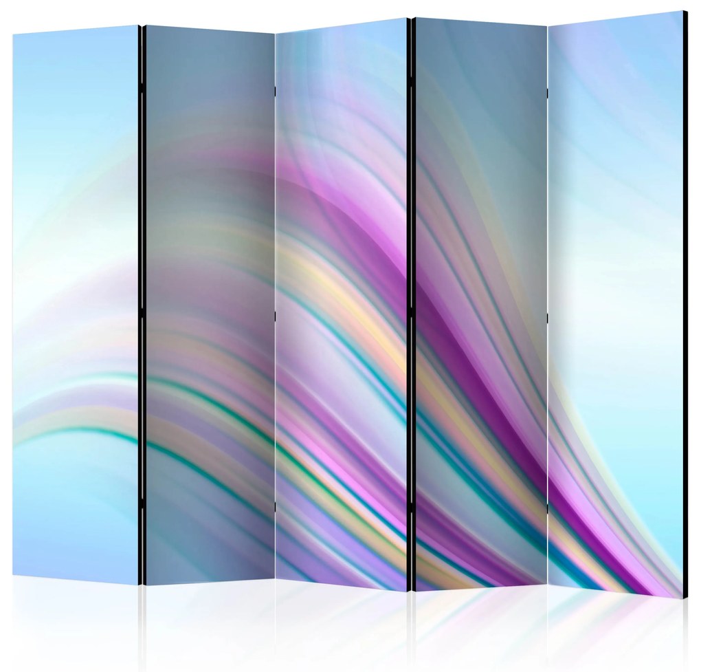 Διαχωριστικό με 5 τμήματα - Rainbow abstract background II [Room Dividers]