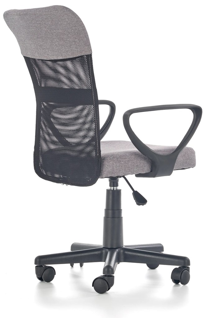 TIMMY o.chair, color: grey / black DIOMMI V-CH-TIMMY-FOT-POPIEL