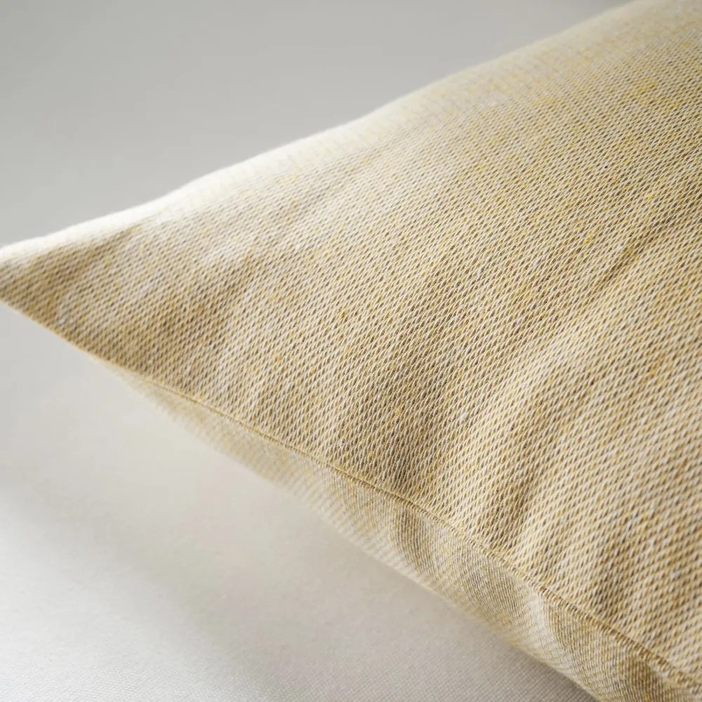 Μαξιλαροθήκη 50x50cm GOFIS HOME Ziyi Wheat Yellow 339/04