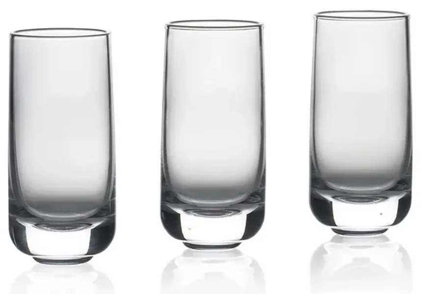 Ποτήρια Σφηνάκια Κρυστάλλινα (Σετ 3τμχ) 50 ml Rocks Clear Zone Denmark Γυαλί