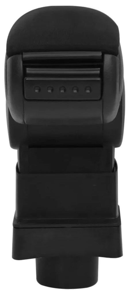 vidaXL Τεμπέλης Αυτοκινήτου Μαύρος 13 x 31,5 x (29-51) εκ. από ABS