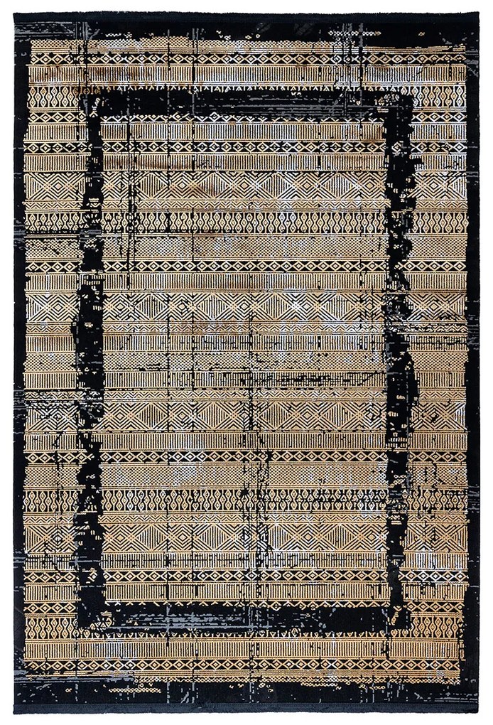 Χαλί Διαδρόμου (80x220) Βιοκαρπέτ Naf Naf Negro 12900/J