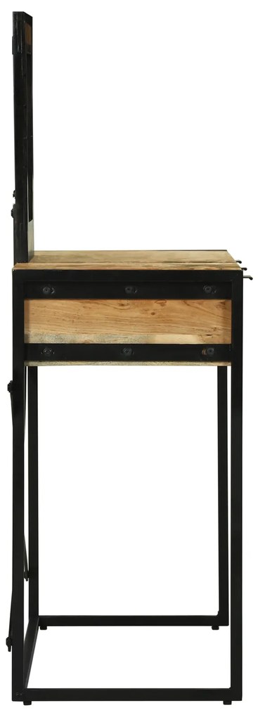 vidaXL Καθρέφτης Επιτραπέζιο 100x40x120 cm Σταθερό Ξύλο Ακακίας