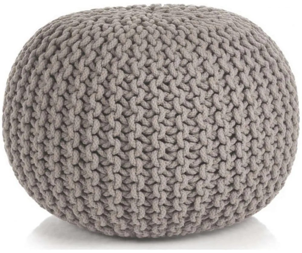 Πουφ Σκαμπό Cotton 05692.007 50x40cm Beige Βαμβάκι,Ύφασμα