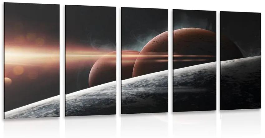 Εικόνα 5 μερών για πλανήτες στον γαλαξία - 200x100