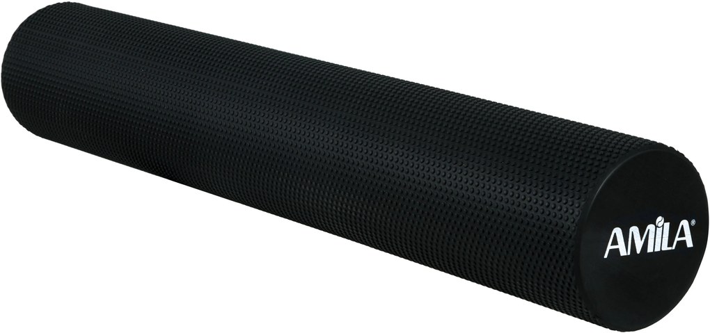 Amila  Foam Roller Φ15x90cm Μαύρο (96823)