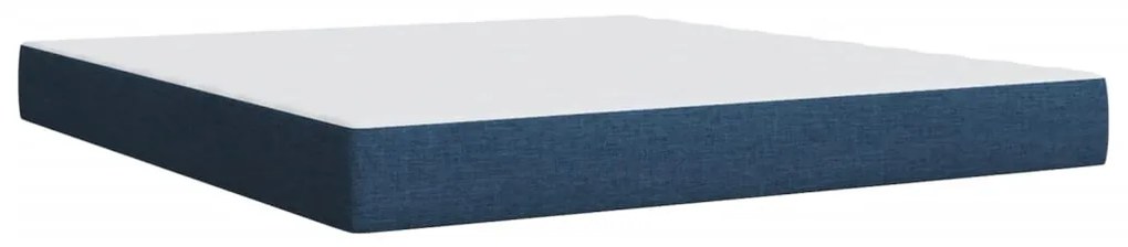 ΚΡΕΒΑΤΙ BOXSPRING ΜΕ ΣΤΡΩΜΑ ΜΠΛΕ 180X200 ΕΚ. ΥΦΑΣΜΑΤΙΝΟ 3287555