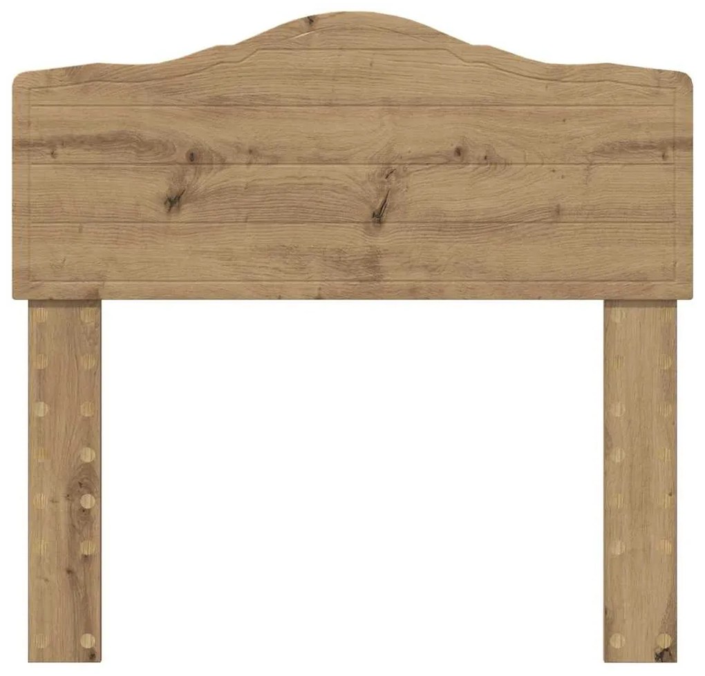 vidaXL Κεφαλάρι με κεφαλάρι Artisan Oak 100 cm Επεξεργασμένο ξύλο