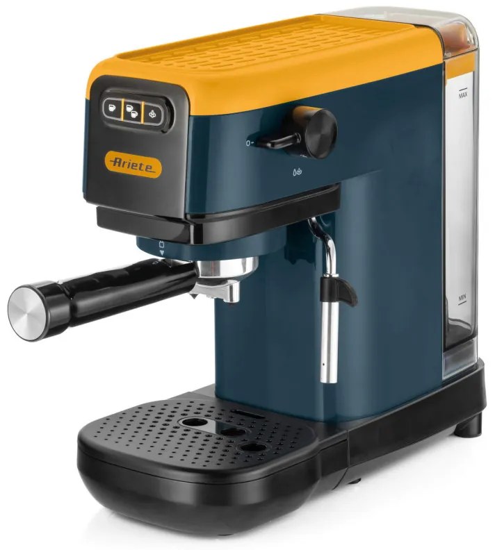 Καφετιέρα Ariete ESPRESSO COLOR 1399/16, 1300W, 15 bar, 1.1 l, αλεσμένος και ESE, κίτρινο
