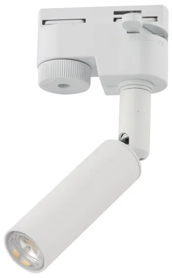 Σποτ Φωτιστικό Μονοφασικής Ράγας 16x13,5cm G9 6W IP20 Tracer TK Lighting-4956-Λευκό 4956