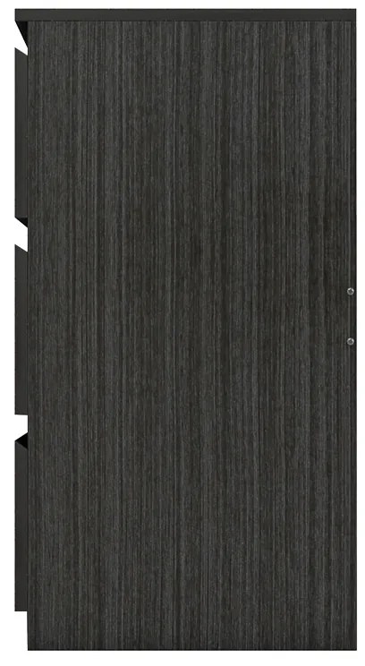 Συρταριέρα Cindy pakoworld 6 συρταριών wenge 120x40x75εκ