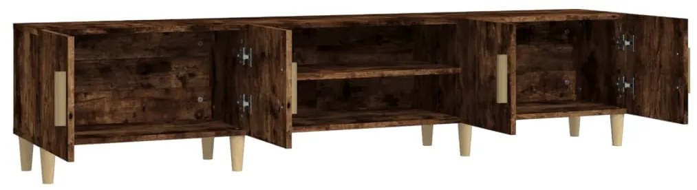 vidaXL Έπιπλο Τηλεόρασης Καπνιστή Δρυς 180 x 31,5 x 40 εκ. Επεξ. Ξύλο