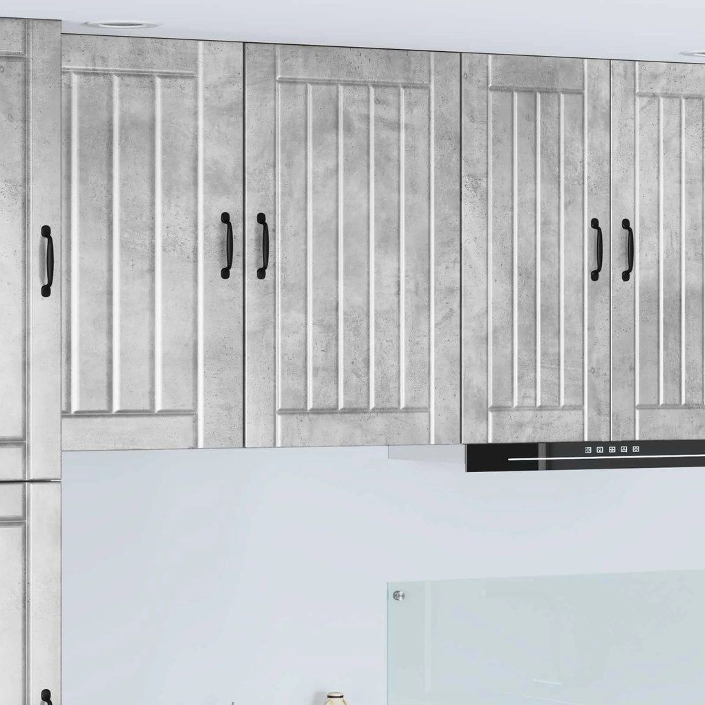 Ντουλάπα Κουζίνας Σκυρόδεμα Γκρι 50 x 31 x 80 εκ.