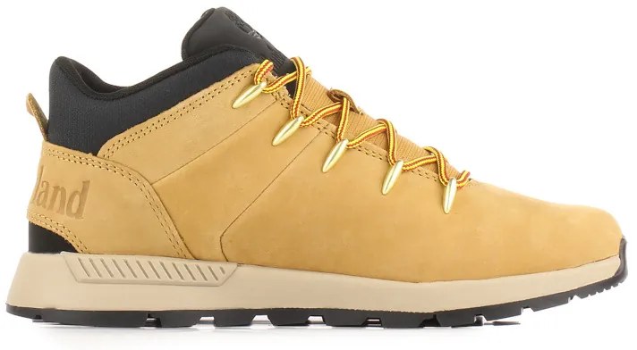 Παιδικά Μποτάκια Timberland Sprint Trekker Mid Δέρμα Νούμπουκ Wheat