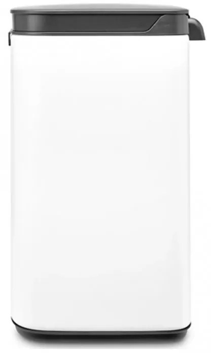 Κάδος Brabantia Bo Small 1006621, 4 L, Ομαλό και αθόρυβο άνοιγμα, Αντιολισθητική βάση, Λευκό