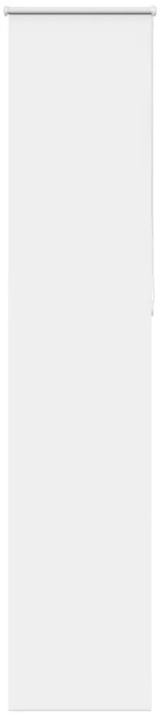 vidaXL Ρολέρ Μπλακάουτ Λευκό 50x210 εκ. Πλάτος υφάσματος 45,7 εκ.