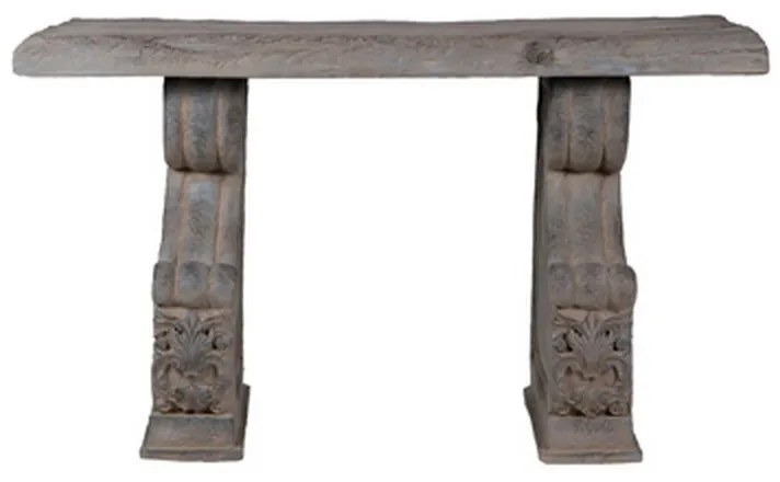 Artekko Cement Γκρι Κονσόλα από Μαγνήσιο (40x65x120)cm Artekko D77538